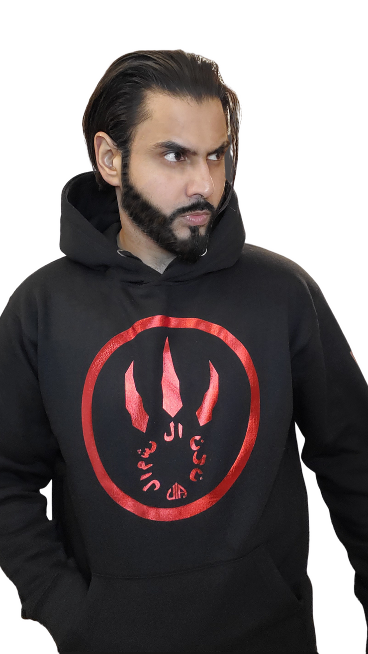 We the north red hoodie hotsell