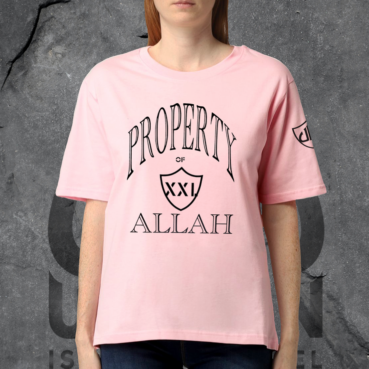 Property of Allah T- Shirt (Pink)
