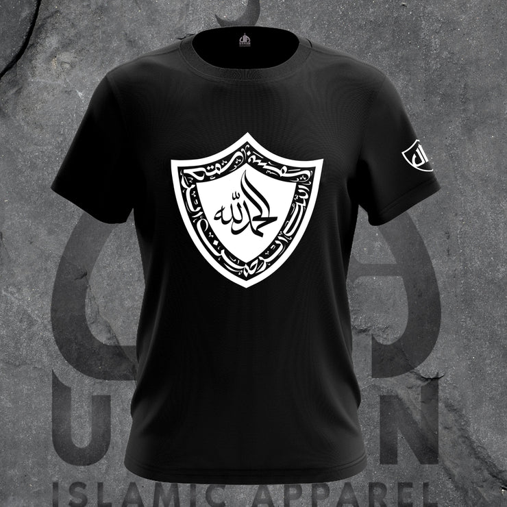 T-shirt Alhamdulillah Spade (Noir)