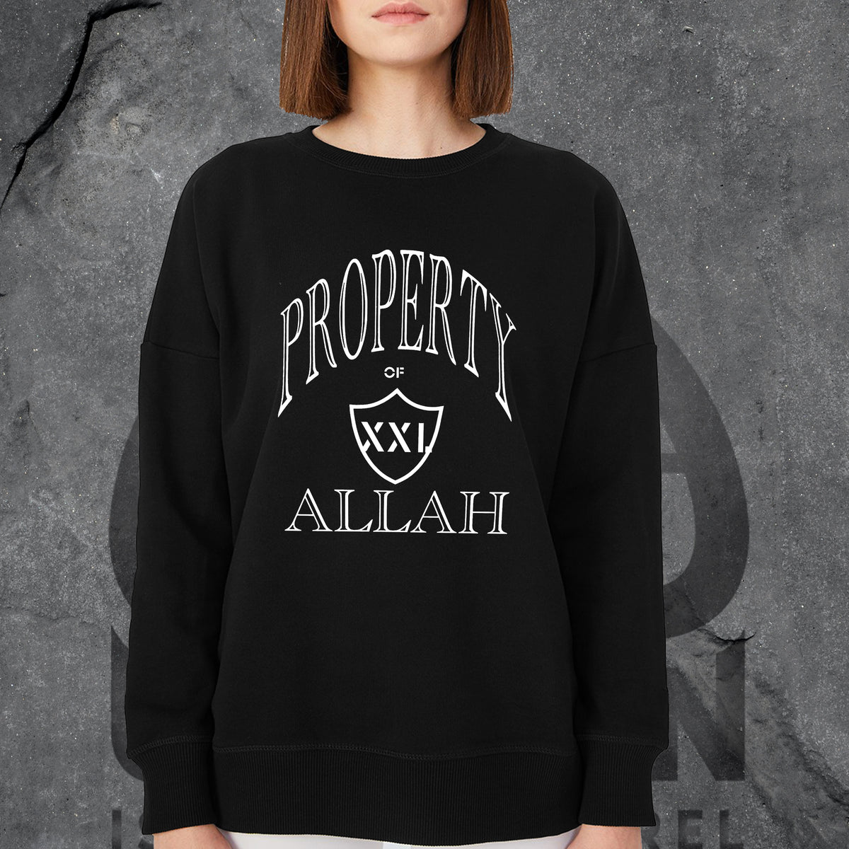 Property of Allah Crewneck Urban Islamic Apparel